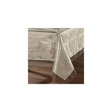 1OO% Waterproof Rectangle PVC Tablecloth - 60 X 140 Inch - Oil Proof Spill Proof Vinyl Table Cloth, Wipe Clean Table Cover For Dining Tables, Buffet Parties And Camping, Crystal Clear - CrystalClear60inchx140inchRectangular - View 3