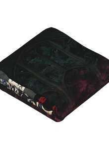 Sleep Merch Token Throw Blanket Warm Blankets Breathable Air Conditioner Blanket For Car Classic Outdoor Blankets For Picnic For All Season - màu đen - Xem 6