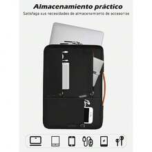 Funda para Laptop 15-15.6 pulgadas Maletín para laptop Hombres y Mujeres Funda para computadora Portafolios para laptop Compatible con 15-15.6 MacBook Pro MacBook Air Portátil Impermeable Negro,38993261 - Rosa Pálido - Ver 6