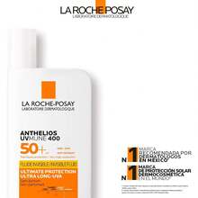 La Roche-Posa y Anthelios UVMUNE Fluido Invisible FPS 50+ Protector Solar Facial para Todo Tipo de Piel con Máxima Protección Solar UV 50ml