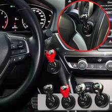 Metal Car One-Key Start Button Cover, Metal Car Gear Shift Knob Start/Stop Button Cover, Universal Single-Key Car Start Gear Shift Knob, Single-Key Car Start Gear Shift Knob - Multicolor - View 12