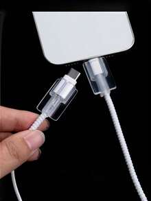 5/10/20 pezzi Protezione cavo dati, cavo di ricarica resistente alla morsa compatibile con Apple, Android, accessori per uomo, accessori per il lavoro, regali per uomini - Multicolore - Visualizzare 4