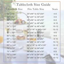 Sancua 1OO% Waterproof Rectangle PVC Tablecloth - 60 X 84 Inch - Oil Proof Spill Proof Vinyl Table Cloth, Wipe Clean Table Cover For Dining Tables, Buffet Parties And Camping, Beige - Beige60inchx84inchRectangular - View 8