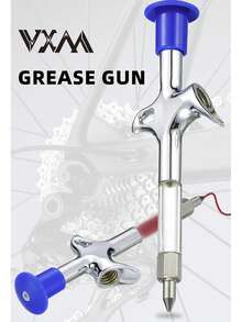VXM自行车黄油枪，自行车保养润滑工具，迷你黄油枪 - 彩色 - 查看 1