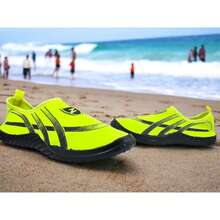 TendenciaZapato Acuatico Dama Hombre Antiderrapante Natacion AqualetaCalidad premium - neón - Ver 4
