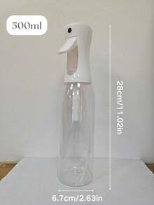 200/300/500ml Spray Bottle, Hair Mist Sprayer, Stylish Mist Sprayer, Suitable For Plants, Cleaning, Skincare, Ergonomic Refillable Spray Container, Travel/Holiday Essential (Liquid Not Included) - Multicolor - View 16