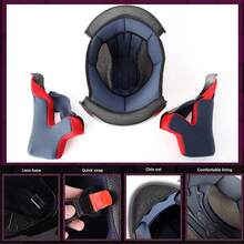 Women's Motorcycle Full Face Helmet With Cat Ears Design, Comes With Bow Accessory - Black - View 6