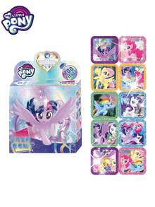 50 Peças Adesivos Oficiais Licenciados da Hasbro "", Padrões de Personagens de Desenho Animado, Material À Prova d'Água, Adequado para Laptops, Copos, Bagagens, Bicicletas, Adesivos Decorativos de Moda Criativa, Presente de Surpresa de Natal, Halloween, Aniversário e Aniversário para Família e Amigos - Multicolorido - Visão 5