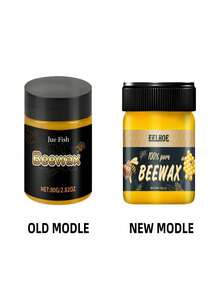 80g Wood Polishing Beeswax, Furniture Renewal, Brightening, Degreasing, Polishing Care Wax (Random Shipment Of New And Old Versions) - Yellow - View 8