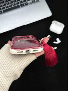 Coque de téléphone rouge crème texturée, blanche brillante, avec motif dessin animé et chaînette. Compatible avec iPhone 14, 14 Pro, 14 Pro Max, 13, 13 Pro, 13 Pro Max, 11, 11 Pro Max, 12, 12 Pro, 12 Pro Max, XR, XS, 15, 15 Pro, 15 Pro Max, 16, 16 Pro, Galaxy S24, A04, A12, A13, A14, A23, A24, A32, A33, A51, A52, A53, A54, A72, S20 FE, Redmi 9, Redmi 9A. Protection antichoc. - Multicolore - Voir 5