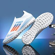 Men's Football Shoes, Women's Football Shoes, Baseball Shoes Suitable For Both Men And Women, Indoor And Outdoor Grass Training Shoes, Rugby Shoes, Training Sports Shoes - White - View 3