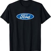 Fords Oval Logo T-Shirt - 黑色 - 查看 1