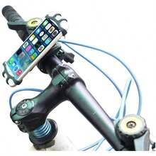 Bike Phone Mount, Universal Bike Phone Holder, 360 Rotatable, Silicone Phone Mount Handlebar IPhones, Huaweii, Pixel, And Other 4.5 - 0 Mobile - Black - View 6