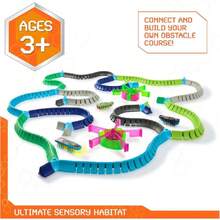 HEX BOTS Nano Land, Juguetes sensoriales para niños y Gatos con más de 40 Piezas y 3 Insectos Nano, Kits Stem y minirrobot para niños a Partir de 3 años, Pilas Incluidas,38931923 - Tipo de Enchufe A Japonés (100V) - Ver 2