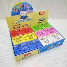 Moldable Stretchy Stress Relief Eraser, Color Changing, Clean Erasable, Suitable For Campus Drawing, Stress Relief, Mood Soothing, Back To School Gift - Multicolor Random Color - View 2