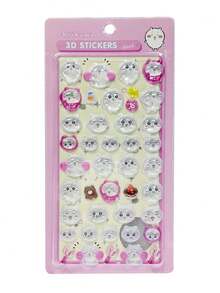 Random Style Cute Cartoon Rabbit Stickers, Applicable For Water Bottles, Computers, Desktops, Offices And Other Decorative Uses