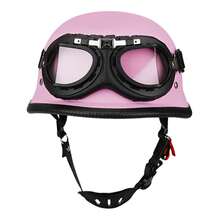 New Unisex Retro Half-Face Motorcycle Helmet, Outdoor Riding Motorcycle Helmet, DOT Certified, Anti-Fall Anti-Collision Riding Helmet, Size S-XXL - 307 Helmet - View 6
