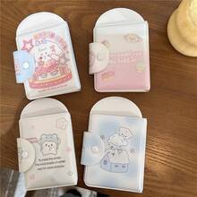 1pc Grid Card Album With Snap Closure, 3-Inch Instant Photo Album, Idol/K-Pop Style Card Holder - Multicolor - View 3