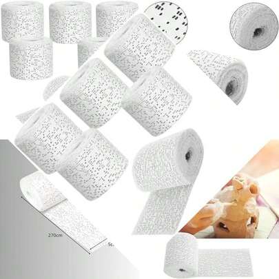 Plaster Gauze Bandage For Body Casts Craft Projects Masks Scenery Art Belly Molds, Versatile And Practical