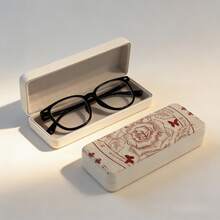 2026 New Rose Design Eyeglass Case, Eyewear Storage Box