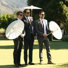 Bộ 9 chiếc ô gỗ và giấy trắng thủ công thanh lịch - Thiết kế tay cầm bằng gỗ, chống nắng, thích hợp chụp ảnh, trang điểm, dự tiệc, trang trí bãi biển; Rất phù hợp để trang trí đám cưới, làm phụ kiện, quà tặng cho cô dâu chú rể, lựa chọn mùa xuân hè, quà tặng cho phù dâu, trang trí phòng ngủ, bãi biển, du lịch, dành cho nam, dành cho nữ, kỳ nghỉ, Ngày Quốc tế Phụ nữ, đồ dùng cần thiết khi đi du lịch, quà tặng đám cưới, phong cách Y2K, phòng ngủ, phụ kiện xe hơi dành cho nữ, trang trí nhà bếp. - Nhiều màu - Xem 10