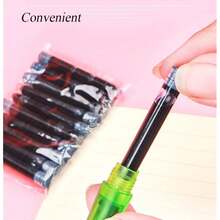 Ink Cartridges For Hongdian Fountain Pen, Set Of 35 Pen Refills Ink Cartridges, 3.4 Mm Bore Diameter, Brown - Màu nâu - Xem 4