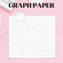 Travelers Notebook Inserts,Graph Paper,Standard Regular TN Journal,30 Sheets,8.25\ X 4.25\,Pocket Travelers Notebook Refills For Journals,Dis,Planners - 補充圖表 - 查看 4