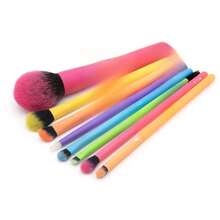 8-Piece Electric Full Face Makeup Brush Collection! USA Beauty Blogger Pick-All-In-One Kit For Foundation, Contour & Eye Makeup! - 預設 - 查看 5