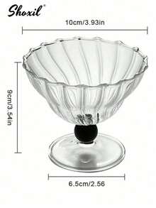 shoxil 1pc Dessert Plate, Stainless Steel Ice Cream Cup, Serving Tray Vegetable Bowl Tall Cup, Afternoon Tea Pudding Dessert Cup Cute Plates - Dessert Cup - View 11