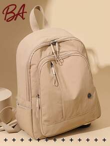 Ba lô nylon gấp gọn nhiều ngăn, đựng vừa laptop 15.6 inch, cặp sách nhẹ nhiều ngăn, balo đa năng, túi du lịch dung tích lớn, túi đi làm tiện lợi, phù hợp cho học sinh, học sinh trung học/phổ thông, y tá, giáo viên, chuyên gia kinh doanh, du lịch, đi làm, mua sắm, văn phòng, hẹn hò, leo núi, đào tạo, công việc, quà sinh nhật, quà ngày lễ. - Nhiều màu - Xem 14