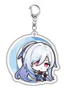TendenciaHonkai: Star Rail Llavero Acrílico Anime Cosplay Doble VistaCalidad premium - Jingliu B - Ver 4