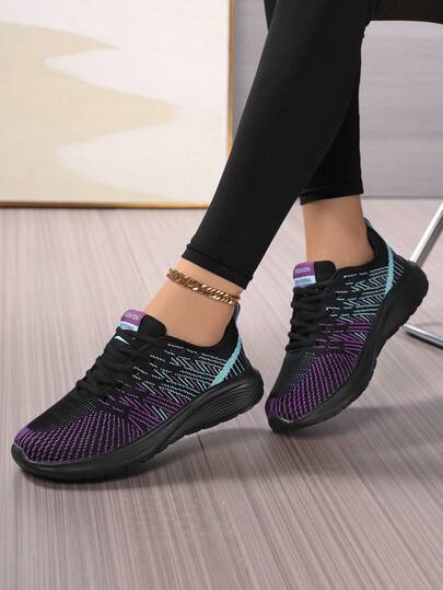 Women's Casual Camouflage Pattern Commuting Streetwear Fabric Lace-Up Metal Eyelets Athletic Sneakers, Suitable For Home, Outdoor, Holiday, School, Party