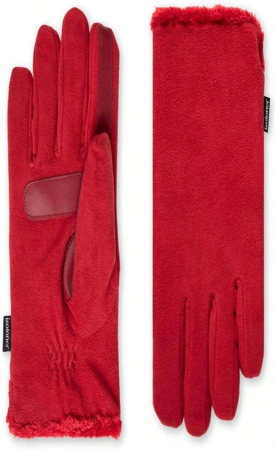 Isotoner Womens Stretch Fleece Gloves With Microluxe Lining And Smart Touch Technology - ColorH - 查看 1