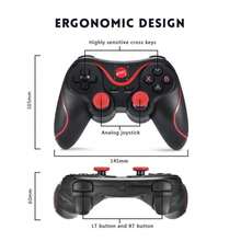 3 Mandos de juego Gamepad Joystick para teléfonos móviles PC Mando de juego Mando a distancia - Negro - Ver 5