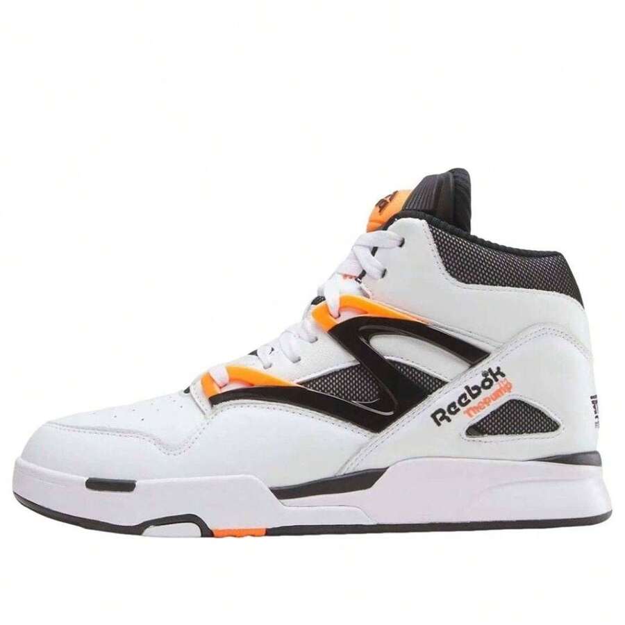 Reebok Pump Omni Zone II 'Wild Orange' - 白色 - 查看 1