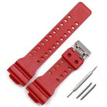 1Pc Unisex Fashion Silicone Watch Strap, 16mm Mechanical Watch Strap, Compatible With Watch. Available In Multiple Colors,Sports Watchband,Watchbands For Smartwatch,Dressy Wristbands Strap Replacement,Great Gift For Friends,Family,Suitable For Outdoor,Travel,Party, Gift - 16mm - View 15