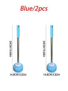 1pc/2pcs Modern Toilet Drain Opener And Drain Cleaner, Suitable For Kitchen, Bathroom, Etc., Made Of PVC Material