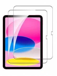 2pcs IPad Tempered Glass Screen Protector - High Definition, High Transparency, Anti-Scratch, Anti-Drop, Full Screen Coverage, Strong Anti-Fingerprint, Sensitive Touch, Compatible With IPad (Air 4, 5, 6)/(7, 8, 9, 10th Gen)/IPad 11 1A16(2025) - Clear - View 28