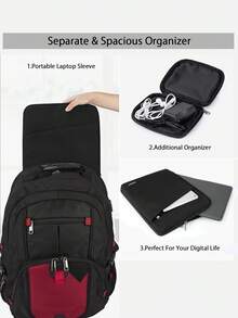 NEWHEY Case For MacBook Air 13 13-13.3/14 Inch Waterproof Computer Pouch Shockproof Laptop Bag With Small Pouch - Multicolor - View 5