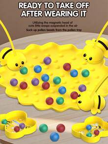 Bee Collecting Pearls - A Board Game To Train 3-6 Year Old Children's Attention, Brainpower, And Logical Thinking - Bee Collection - View 8
