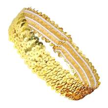 1件装音乐节装饰发饰，嘉年华紫金绿白绿，运动发带，闪亮亮片，发夹，发带，比赛，表演，舞蹈，弹性发带，头巾式发带，吸汗带，秋冬节日服装发带，女士优雅围巾，女士头巾，柔软发带，女士发饰，优雅发箍 - 彩色 - 查看 16