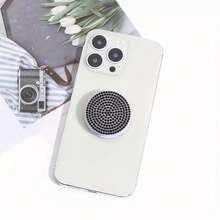 1个闪亮水钻手机支架，创意可伸缩折叠懒人手机支架贴纸，兼容、安卓手机，生日礼物，送给家人、朋友的推拉式手机握把，手机配件，斋月手机配件小礼物，兼容、安卓手机，生日礼物，送给家人、朋友的生日礼物 - 彩色 - 查看 17