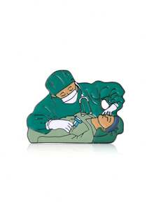 1pc Creative Nurse Lapel Pin Enamel Brooch, Medical Lanyard Badge Decor For Jacket, Suitable As Nurse Graduation Gift - A3-p335 - View 12