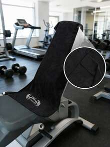 1 buc prosop sport absorbant din microfibră super moale multifuncțional, prosop de club, prosop de sală, prosop extra lat cu uscare rapidă, potrivit pentru alergare în aer liber, saltea pentru echipamente de fitness, cu prosop de față cu model elegant brodat, prosop de duș pentru baie - Multicolor - Vizualizare 18