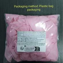 10/20/50/100pcs Pink Nitrile Disposable Waterproof Gloves, Individually PE Bagged, Suitable For: Household Kitchen Cleaning, Beauty, Hairdressing, Tattoo, Arts & Crafts, Extra Long & Thick, High Elasticity, High Fit, Anti-Slip Fingertips, Ambidextrous! - Pink - View 24