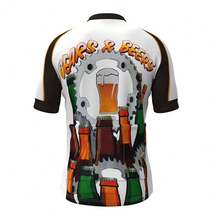 Anti-Slip Zipper Design Cycling Jersey, Moisture-Wicking And Quick-Drying, Suitable For Mountain Bike And Road Bike Riding - Black - View 2