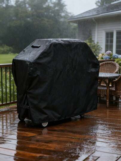 1件装户外烧烤防尘罩，防水烧烤罩，防晒罩，布艺罩，防护罩，适用于烧烤、居家、旅行、聚会、露营和收纳，也适合妇女节、旅行必备、婚礼回礼、Y2K、卧室、汽车配件、厨房装饰、家居用品等场合。