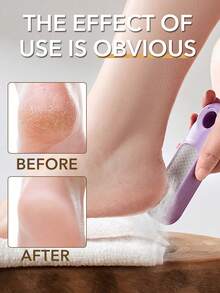 ANDVICTORY 1pc Nano Glass Foot File Callus Remover Foot Scrubber Dead Skin Remover Glass Grinding Surface Pedicure Tools Wet Dry Feet - Multicolor - View 3