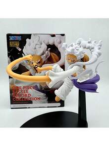 1 Tượng One Piece sưu tầm chính thức được cấp phép của Toei Animation, mô hình đồ chơi dễ thương để trưng bày trên bàn làm việc, trang trí phòng nhà, quà tặng unisex cho người hâm mộ và bạn bè, quà sinh nhật, quà ngày lễ. - trắng - Xem 3