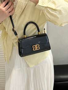 Bolsos de mujer con asa superior - Negro - Ver 6